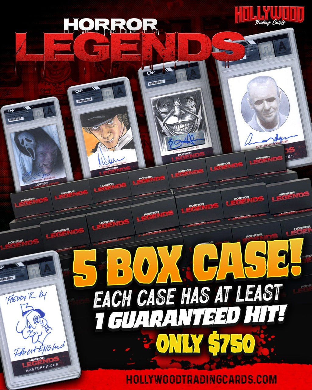 HTC - Horror Legends Masterpieces - 5 Cases