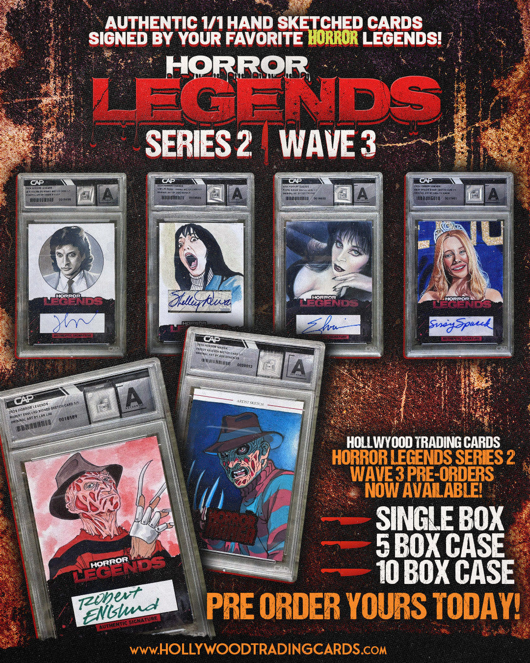 HTC Horror Legends Series 2- 10 Case Wave 3