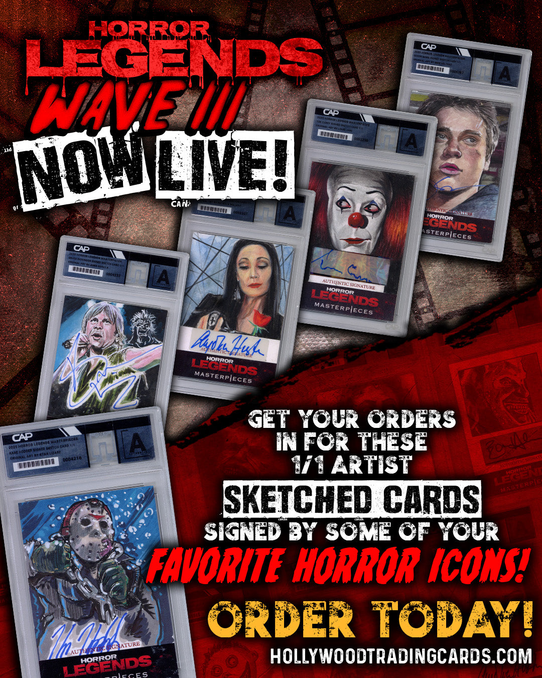 Horror Legends Masterpieces Wave 3