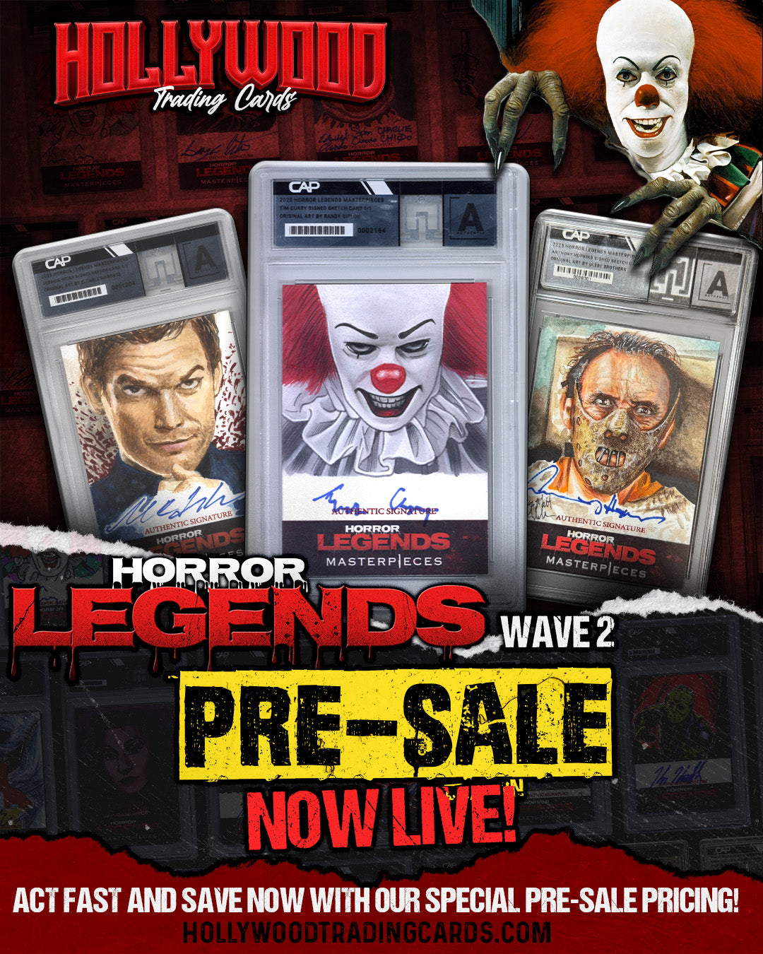 PRE-SALE: HTC - Horror Legends Masterpieces Wave 2